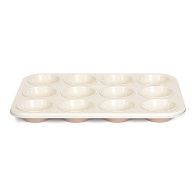 Patisse Non-Stick Ceramic Mini Muffin & Cupcake Tray – 12 Cup
